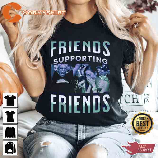 Michelle Yeoh Jamie Lee Curtis Friends Supporting Friends T-shirt -  Corkyshirt