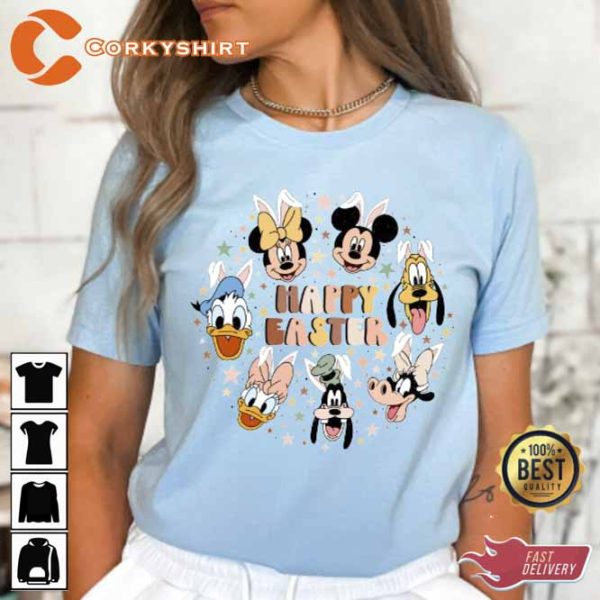 Mickey And Friends Easter Shirt