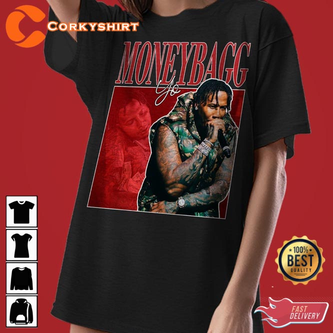 Moneybagg Yo Rapper Hip Hop Vintage Unisex T-Shirt