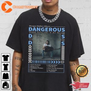 Morgan Wallen Dangerous The Double Album Full Tracklist Shirt 3