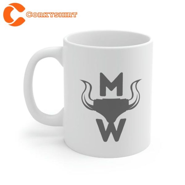 Morgan Wallen Logo MW fan Gift Coffee Mug