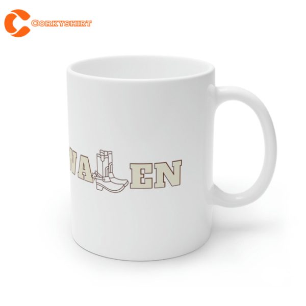 Morgan Wallen White Ceramic Mug