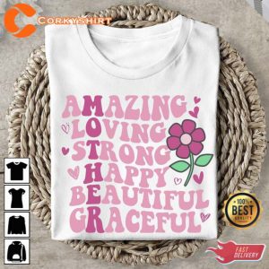 Mother Definition Amazing Loving Strong Happy Graceful Shirt Mothers Day