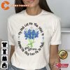 Happy Mothers Day Bluebonnet Crewneck Unisex Mother Gift T-Shirt