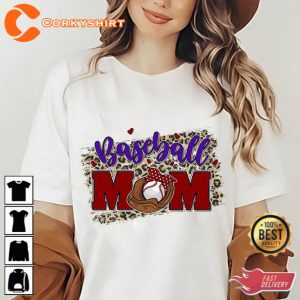 Mothers Day Baseball Shirt Gift For Mom 1