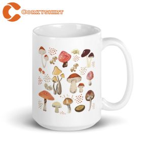 Mushroom Coffee And Tea Ceramic Mug1