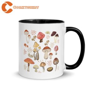 Mushroom Coffee And Tea Ceramic Mug