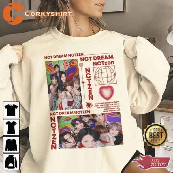 NCT Dream NCTZEN Kpop Album Shirt