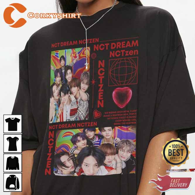 NCT Dream NCTZEN Kpop Album Shirt2