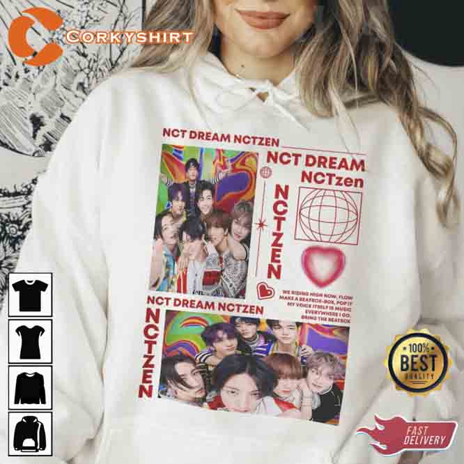 NCT Dream NCTZEN Kpop Album Shirt3