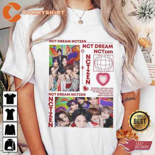 NCT Dream NCTZEN Kpop Album Shirt