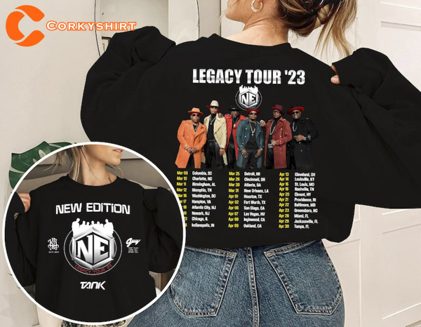 NE Band Music Tour 2023 Two Sides Sweatshirt