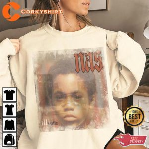 Nas Illmatic Streetwear Style V2 Hip Hop Graphic T-Shirt4