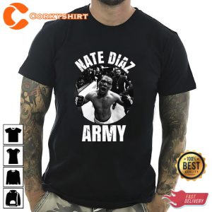 Nate Diaz Merchandise Professional Fighter Championship T-shirt