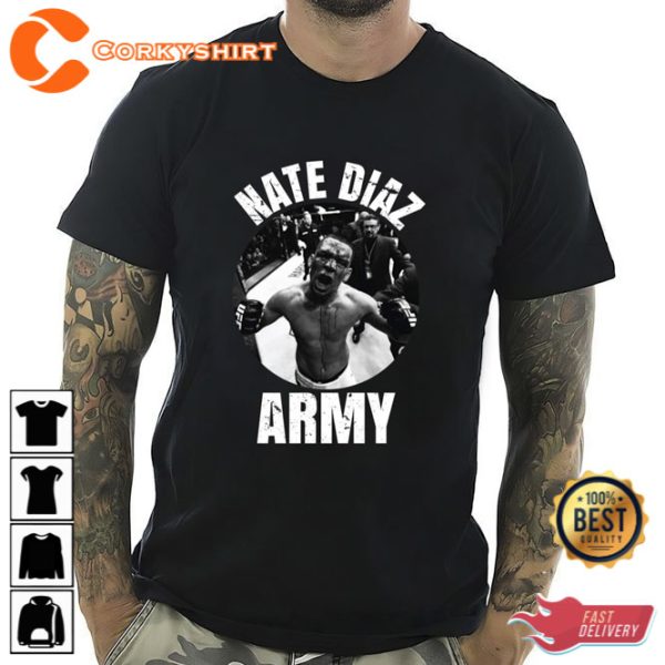 Nate Diaz Merchandise Professional Fighter Championship T-shirt