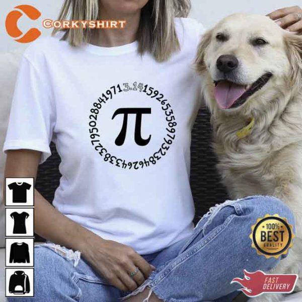 National Pi Day Math Symbol Shirt