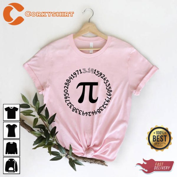 National Pi Day Math Symbol Shirt