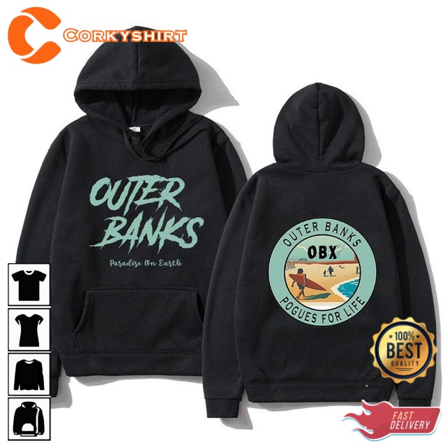 Netflix Show Outer Banks Pogue Life Paradise On Earth Gifts for fans Hoodie2