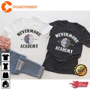 Nevermore Academy Wednesday Addams Shirt