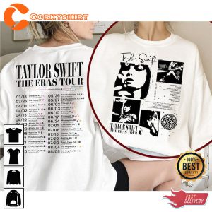 New Album Midnight Taylor The Eras Tour Shirt Swiftie Merch