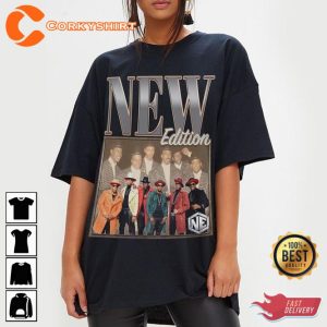 New Edition Band Music Lover Gift Unisex T-Shirt