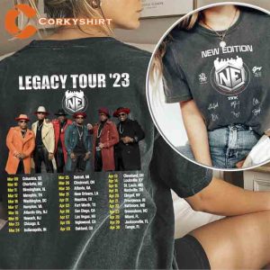 New Edition Band R&B Music Tour 2023 2 Sides Sweatshirt (1)