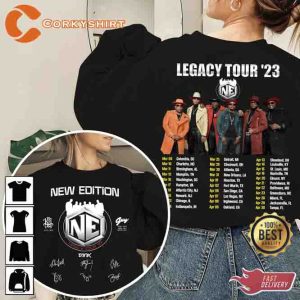 New Edition Band R&B Music Tour 2023 2 Sides Sweatshirt
