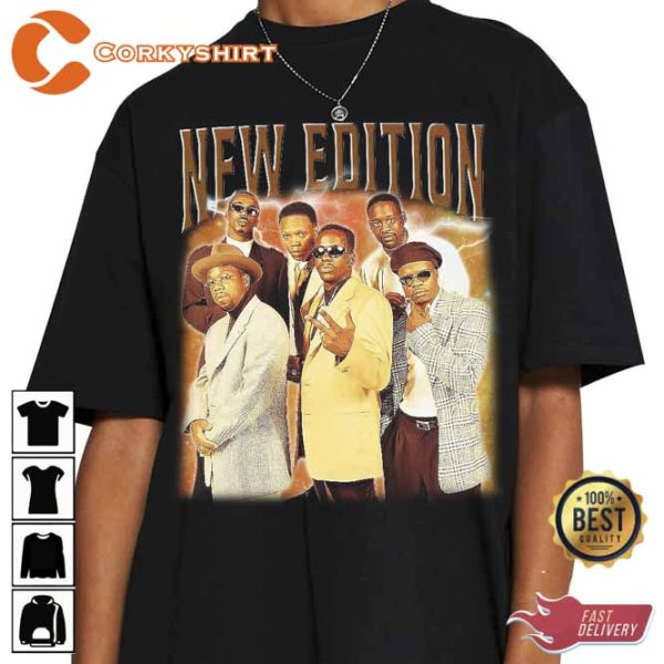 New Edition Vintage Unisex Gift for Fan T-Shirt