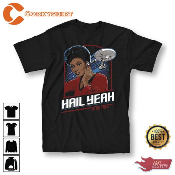 Nichelle Nichols Star Trek Rip Nichelle Nichols Memory T-Shirt