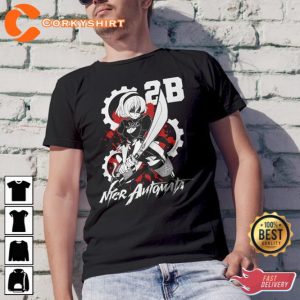 Nier 2B Automata Shirt Gift for Fan