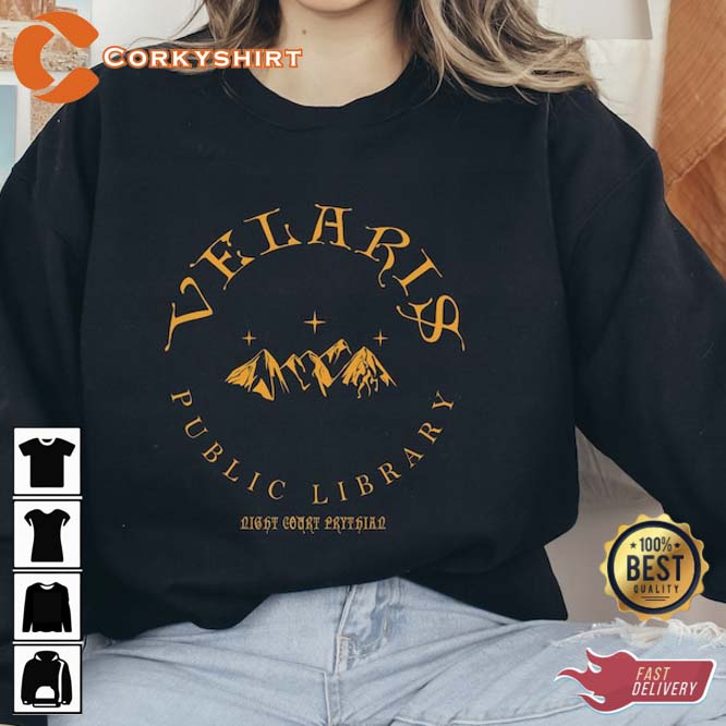Night Court Prythian Velaris Public Library Sweatshirt