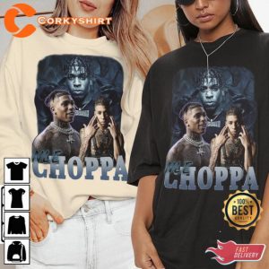 Nle Choppa Vintage Bootleg Sweatshirt Gift For Fan 2