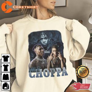 Nle Choppa Vintage Bootleg Sweatshirt Gift For Fan 3