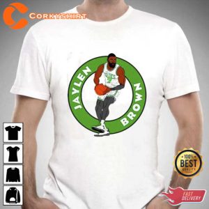 Numb7 Jaylen Brown Boston Celtics Unisex Basketball T-Shirt