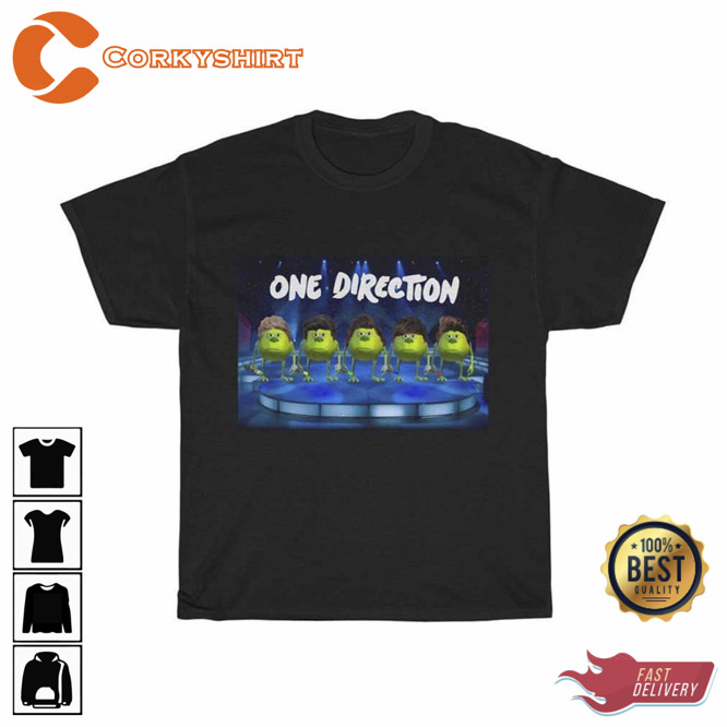One Direction As Mike Wazowski Unisex T-shirt