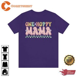One Hoppy Mama Bunny Unisex Shirt2