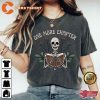 One More Chapter Book Nerd Skeletin T Shirt