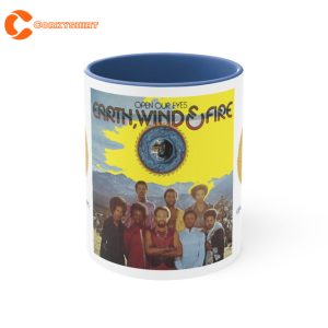 Open Our Eyes Earth Wind and Fire Accent Coffee Mug Gift for Fan