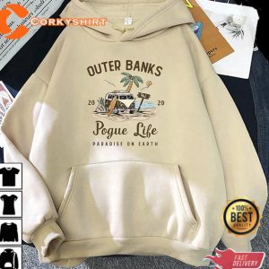 Outer Banks Pogue Life Trendy Shirt Paradise On Earth Netflix Show