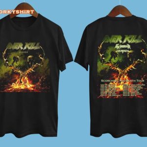 Overkill Album Scorched And Tour 2023 Unisex T-Shirt