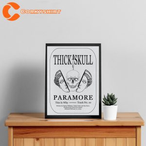Paramore Thick Skull Poster This Is Why Print