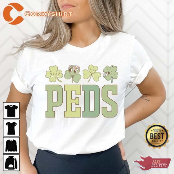 Pediatric Nurse Shirt for St Patricks Day Sweatshirt