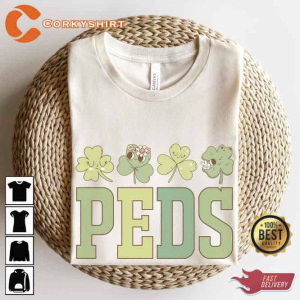 Pediatric Nurse Shirt for St Patricks Day Sweatshirt