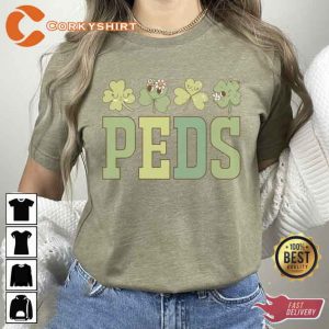 Pediatric Nurse Shirt for St Patricks Day Sweatshirt