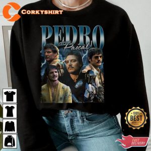 Pedro Pascal 90s Vintage Narco Javier Pena Unisex Shirt