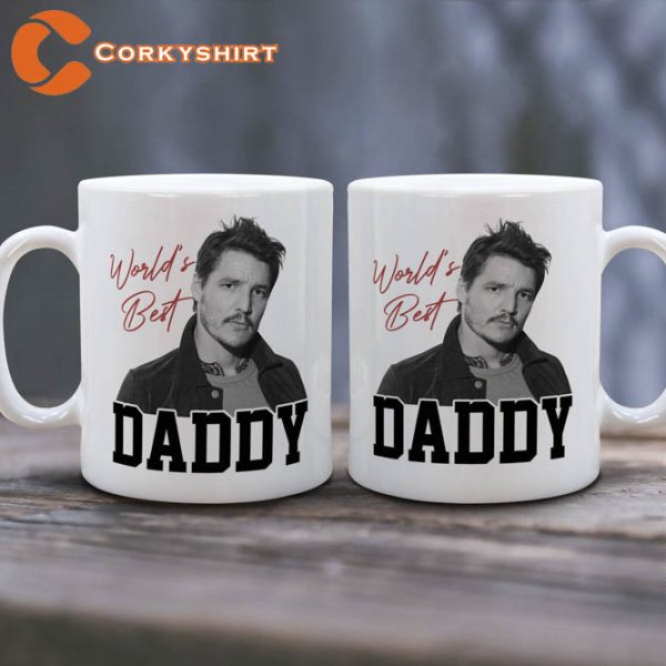 Pedro Pascal Actor World’s Best Daddy Coffee Mug