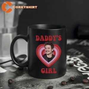 Pedro Pascal Mandalorian' Star Daddys Little Girl Mug