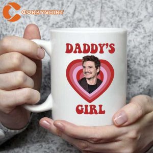 Pedro Pascal Mandalorian’ Star Daddys Little Girl Mug