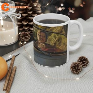 Pedro Pascal Nicolas Cage Car Scene Standard Mug 4