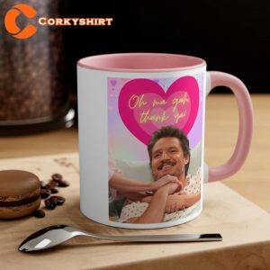 Pedro Pascal Oh Ma Gah Thank Ya Gift for Fan Ceramic Mug4